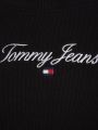  חולצת קרופ עם רקמת לוגו של TOMMY HILFIGER