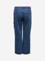  מכנסי ג'ינס ארוכים בגזרה ישרה / נשים של ONLY