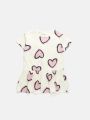  מארז 3 שמלות עם הדפס לבבות / 12M-8Y של TERMINAL X KIDS