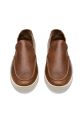 נעלי עור אלגנטיות סליפ און / גברים של BIANCO