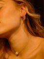  עגילי Tony hoop Earrings / נשים של KEREN WOLF