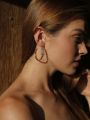  עגילי Mary hoop Earrings S / נשים של KEREN WOLF