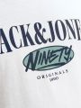  טי שירט עם הדפס לוגו / גברים של JACK AND JONES