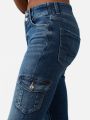  ג'ינס סקיני בגזרה גבוהה של AMERICAN EAGLE
