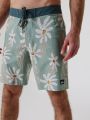  מכנסי בגד ים בהדפס פרחים של QUIKSILVER