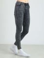 ג'ינס סקיני עם מותן גבוהג'ינס סקיני עם מותן גבוה של GLAMOROUS image №4