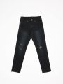 ג'ינס גזרה ישרה עם קרעים / בניםג'ינס גזרה ישרה עם קרעים / בנים של TERMINAL X KIDS image №3