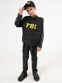  תחפושת שוטר FBI ילדים  / תחפושות לפורים של TERMINAL X KIDS