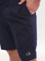  מכנסי גלישה עם הדפס לוגו של CALVIN KLEIN