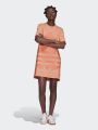 שמלת טי שירט עם הדפס לוגושמלת טי שירט עם הדפס לוגו של ADIDAS Originals image №1