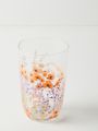  כוס זכוכית גבוהה בהדפס פרחים Clemence של ANTHROPOLOGIE