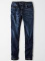  ג'ינס בשטיפה כהה Airflex Ateletic של AMERICAN EAGLE
