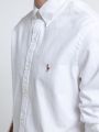 חולצה מכופתרת עם רקמת לוגו Slimחולצה מכופתרת עם רקמת לוגו Slim של RALPH LAUREN image №5