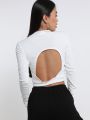  חולצת ריב עם פתח בגב של TERMINAL X