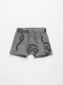  מארז 3 מכנסיים קצרים בהדפסים שונים מבד ג'רסי דק / 0M-2Y של TERMINAL X KIDS
