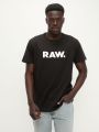  חולצת טי שירט עם הדפס Raw של G-STAR