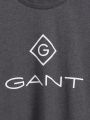  טי שירט עם הדפס לוגו / גברים של GANT