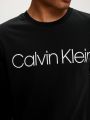  טי שירט עם הדפס לוגו של CALVIN KLEIN