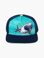  כובע מצחיה עם הדפס כריש / בנים של THE CHILDREN'S PLACE 