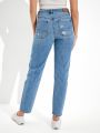  ג'ינס ארוך בגזרת Mom  / נשים של AMERICAN EAGLE