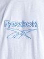  טי שירט עם רקמת לוגו של REEBOK