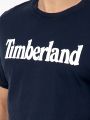  טי שירט עם הדפס לוגו / גברים של TIMBERLAND