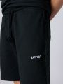  מכנסי טרנינג קצרים עם לוגו של LEVIS