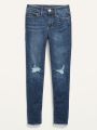  ג'ינס סקיני עם קרעים של OLD NAVY