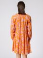  שמלת מיני אסימטרית בהדפס רטרו של XIRENA