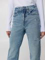  ג'ינס קרופ בגזרה ישרה של OLD NAVY