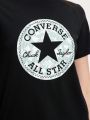  טי שירט עם הדפס לוגו של CONVERSE