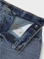  ג'ינס קצר עם קרעים / TEEN של LMTD