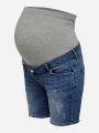  ג'ינס הריון קצר בשילוב גומי / נשים של ONLY