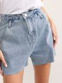  ג'ינס קצר דיאן בסיומת פרומה של YANGA