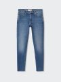  ג'ינס סקיני בגזרת קרופ ISA של MANGO