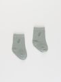  מארז 3 זוגות גרביים עם הדפס ברק בצבעים שונים / בייבי של TERMINAL X KIDS