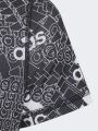  טי שירט קרופ בהדפס לוגו / בנות של ADIDAS Originals