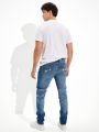  ג'ינס ארוך סקיני Medium mended של AMERICAN EAGLE