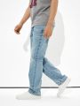  ג'ינס בגזרה רחבה Light clean של AMERICAN EAGLE