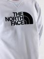  סווטשירט עם הדפס לוגו רקום של THE NORTH FACE