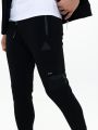  מכנסי טרנינג ארוכים עם פאץ' לוגו של REPLAY