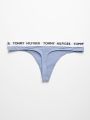  תחתוני חוטיני עם הדפס לוגו רץ / נשים של TOMMY HILFIGER