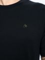  חולצת טי שירט עם לוגו רקום של SCOTCH & SODA