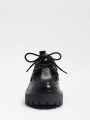  נעלי עור אוקספורד עם פלטפורמה / נשים של SAM EDELMAN
