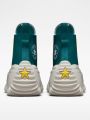  נעלי סניקרס עור גבוהות Run Star Motion CX Platform Edge Glow / נשים של CONVERSE