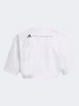  חולצת טי שירט קרופ עם לוגו Adidas By Stella Mccartney של ADIDAS BY STELLA MCCARTNEY