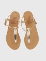  סנדלי אצבע עור Lito-Vachetta / נשים של Ancient Greek sandals