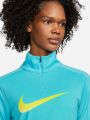  חולצת ריצה Nike Dri-FIT Swoosh של NIKE