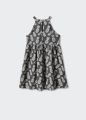  שמלת פפלום בהדפס אננס / בנות של MANGO
