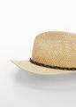  כובע קש רחב שוליים / נשים של MANGO